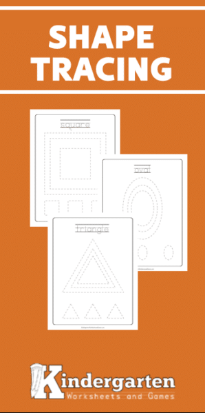 Shape Tracing Worksheets  Free Printable Worksheets