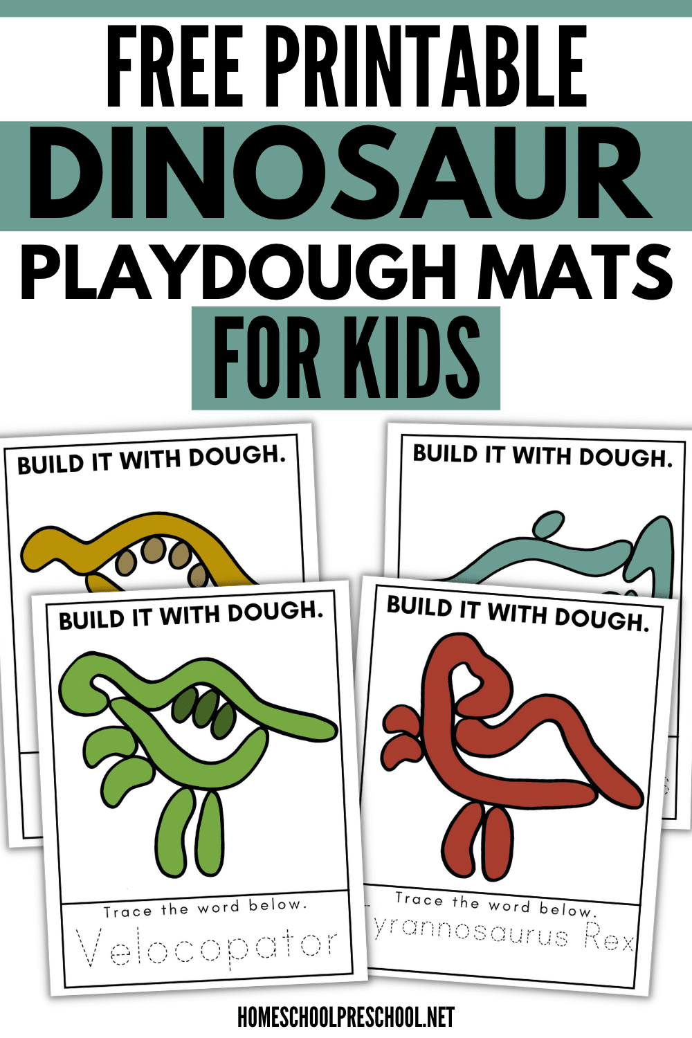 Creative Playdoh Mats for Kids to Explore Their Imagination