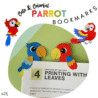 Colorful Parrot Bookmarks | Free Homeschool Deals