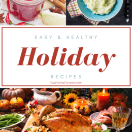 images of 3 holiday recipes