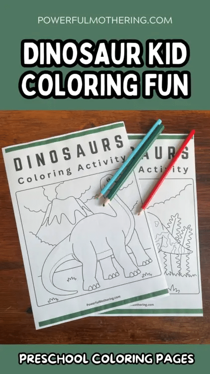 Awesome Dinosaurs Coloring Book for Kids