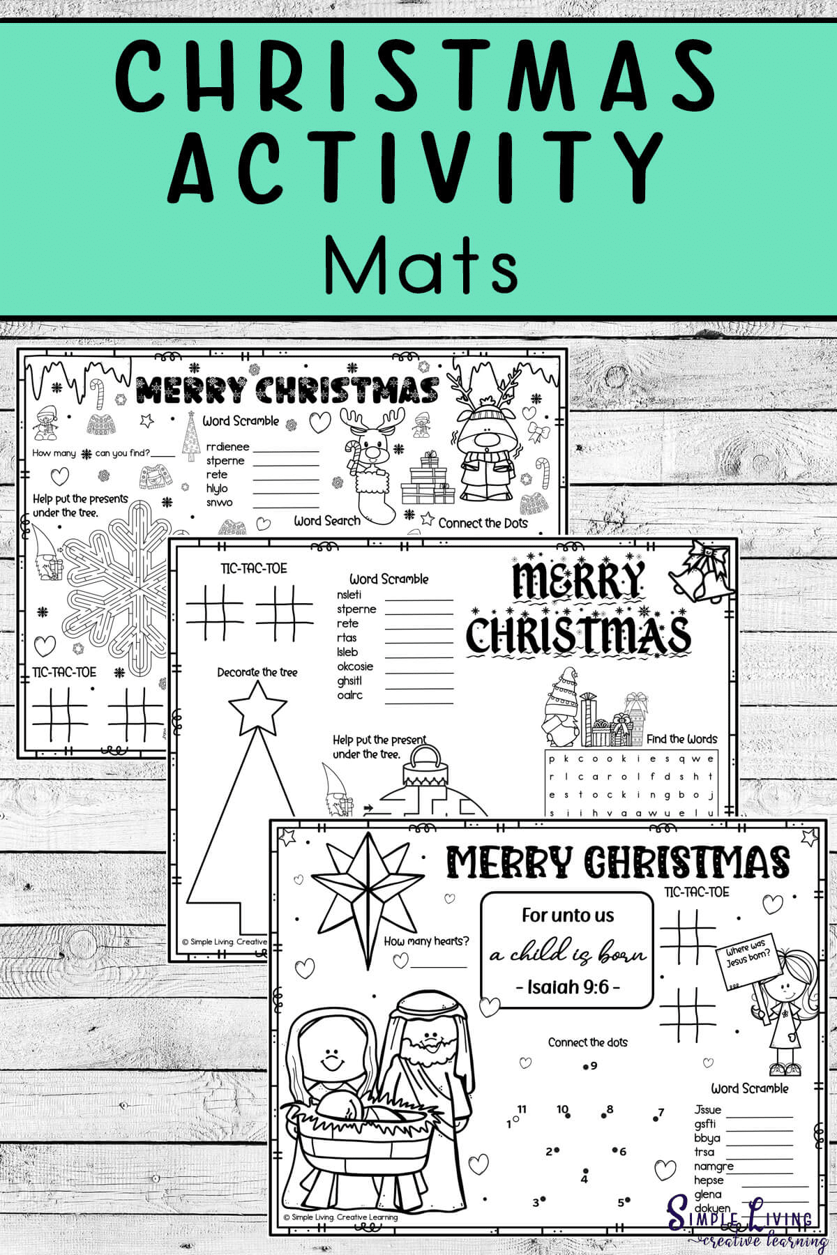 Christmas Activity Pages | Free Homeschool Deals