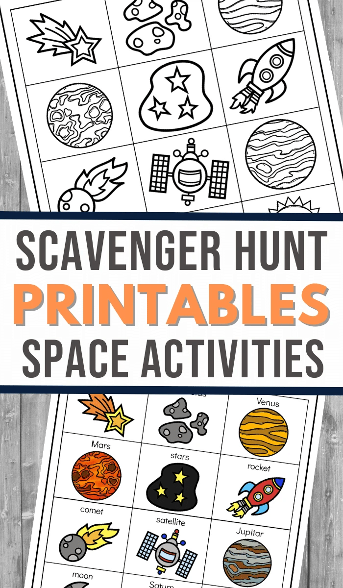 Space Scavenger Hunt | Free Homeschool Deals