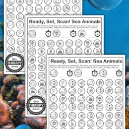 three sample screenshot underwater "I Spy" pages