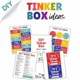 sample images of pages from the Tinker Box