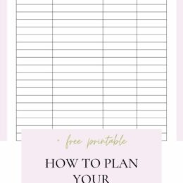 digital image of homeschool expense tracking sheet