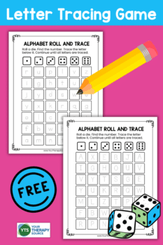 Elementary Letter Tracing Game Worksheets | Free Homeschool Deals