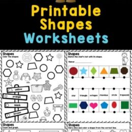 sample images of pages for shape recognition