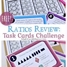 sample images showing ratio worksheets