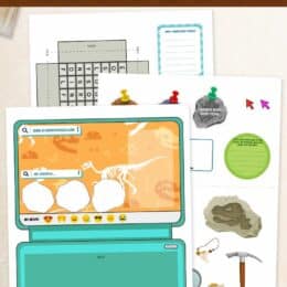 clipart and digital images from the interactive fossil diy booklet
