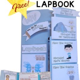 image of completed Exodus to Egypt lapbook