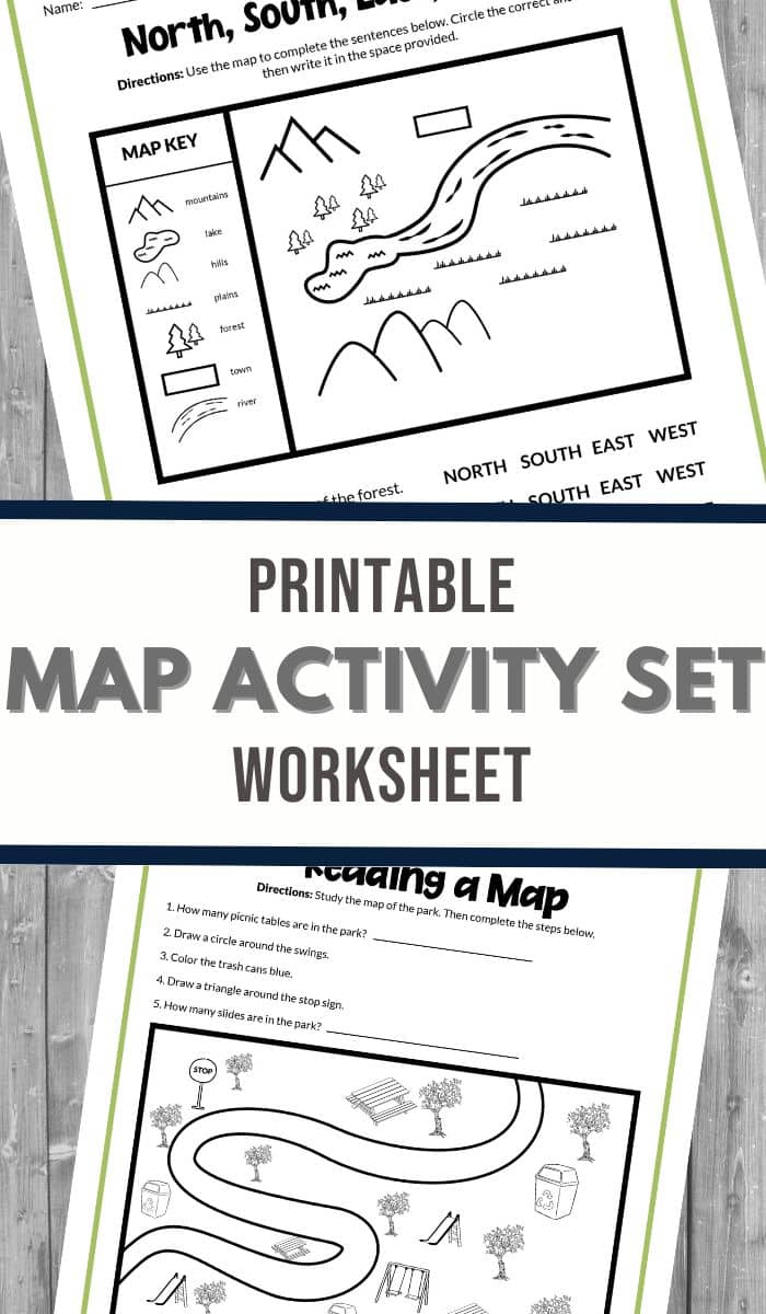 Map Reading Printable Pack | Free Homeschool Deals