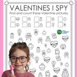 digital page image of Valentine's Day themed I Spy worksheet