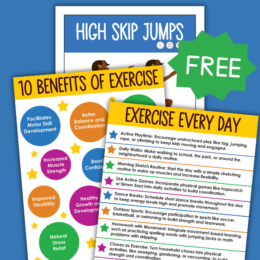 three digital page images of daily exercises