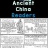 six digital page images from the Ancient China readers pack