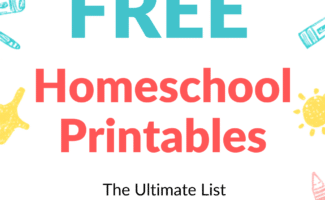 100+ Free Homeschool Printables - The Ultimate List Organized by Subject and Grade - FreeHomeschoolDeals.com