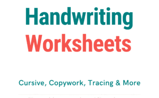 FREE Handwriting Worksheets - Cursive, Copywork, Tracing and More - FreeHomeschoolDeals.com