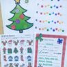 free Christmas learning printables ABCdee Learning multi-PDF cluster