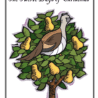 The Twelve Days of Christmas Lapbook publisher preview with a partridge in a pear tree
