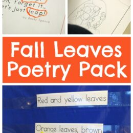 free fall poetry pack K-2 26 pages This Reading Mama