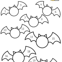 free halloween learning printables ABCdee Learning alphabet and math PreK-K