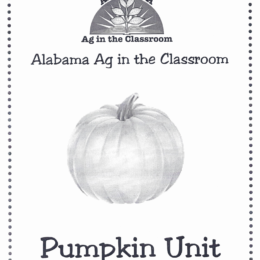 Pumpkin Unit cover from Alabama Ag in the Classroom