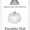 Pumpkin Unit cover from Alabama Ag in the Classroom