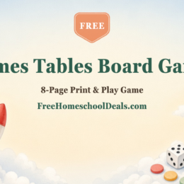 Free times tables board game: a bright printable rocket race board with green and orange multiplication question cards