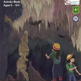 Junior Cave Scientist activity booklet cover from the National Park Service